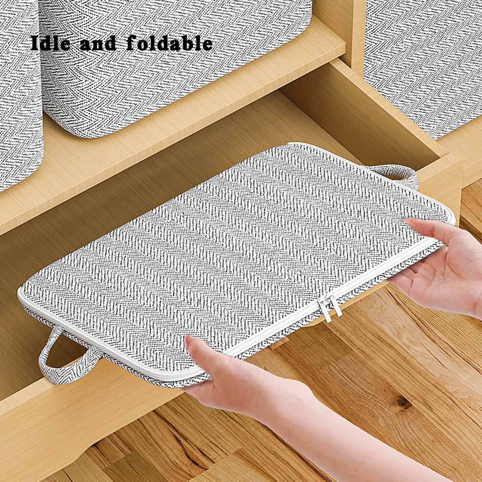 Non-woven large capacity clothing storage bag quilt storage bag bedding storage bag Multifunctional clothing packing bag