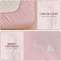 Pink 5-Piece Twin Bedding Set for Dorms: Comforter, Pillow Shams, Pillowcases, Sheets