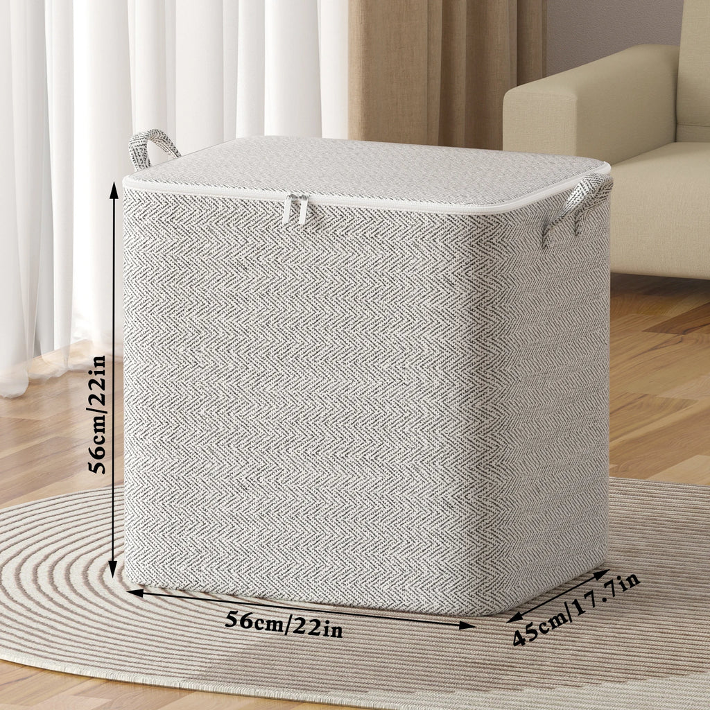Non-woven large capacity clothing storage bag quilt storage bag bedding storage bag Multifunctional clothing packing bag