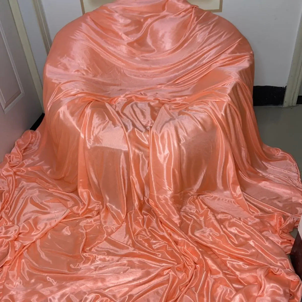 No Pillow Cover Glossy summer satin silk sheet Double side Ice cool bedspread home bedding