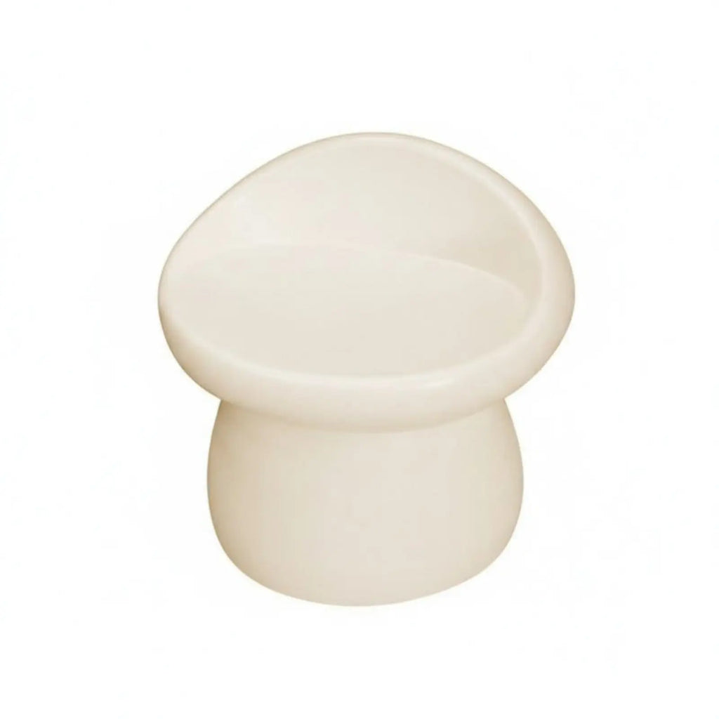 Mushroom-Shaped Stool Housewarming Gift Mushroom-Shaped Ottoman Decorative Creative Design for Adults, Entryway, Bedroom, Office