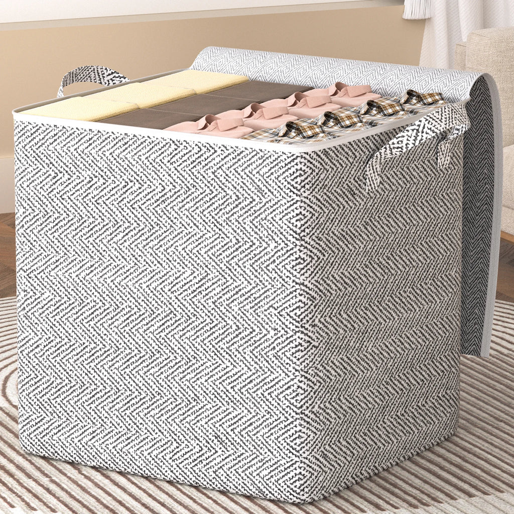 Non-woven large capacity clothing storage bag quilt storage bag bedding storage bag Multifunctional clothing packing bag