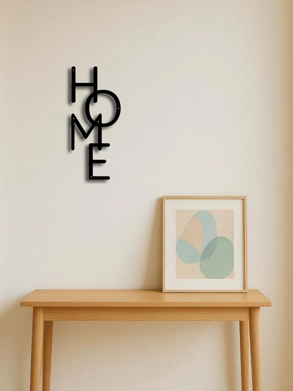 Wall Sign Metal Wall Decor "HOME" Letter Wall Sign - Unique Design for Bedroom Decor&Gifts