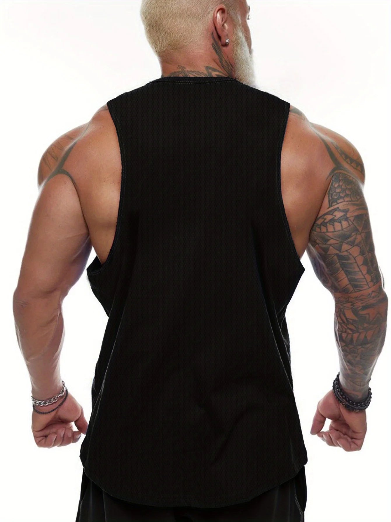 180g 100% extra-large men's cotton drop-shoulder round-neck pullover "California" print