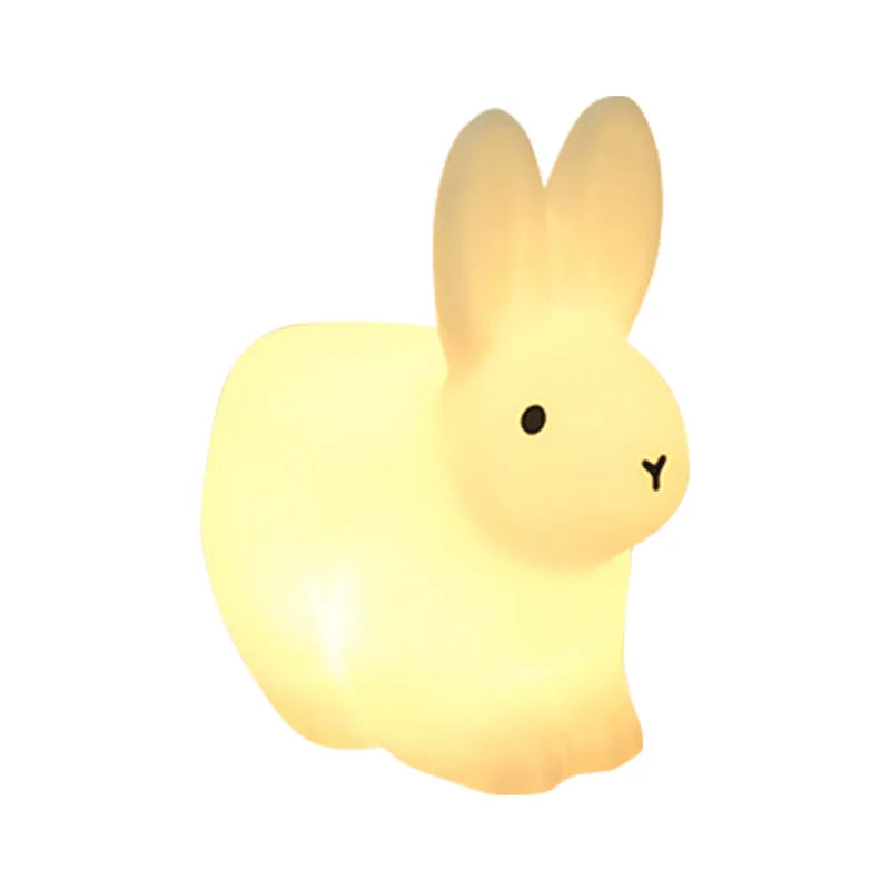 Rabbit floor lamp, living room sofa next to the decoration, atmosphere lamp, bedroom high-end light luxury desk lamp 2025 new