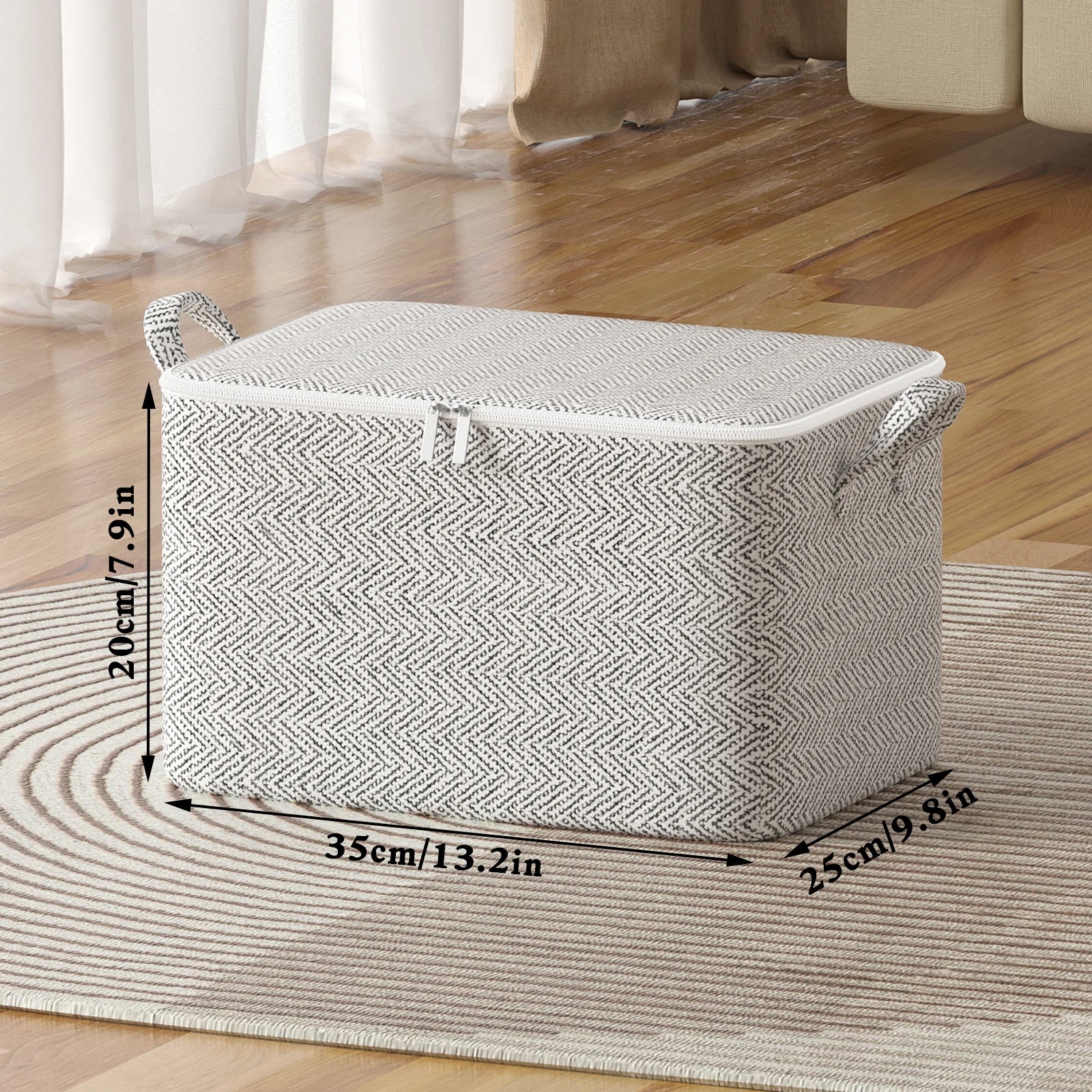 Non-woven large capacity clothing storage bag quilt storage bag bedding storage bag Multifunctional clothing packing bag