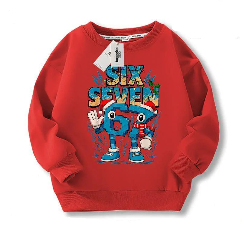 Steal A Brainrot Sweatshirt Children's Hoodie Winter Keep Warm Sweatshirt Autumn Top Steal A Brainrot Hoodies For Christmats
