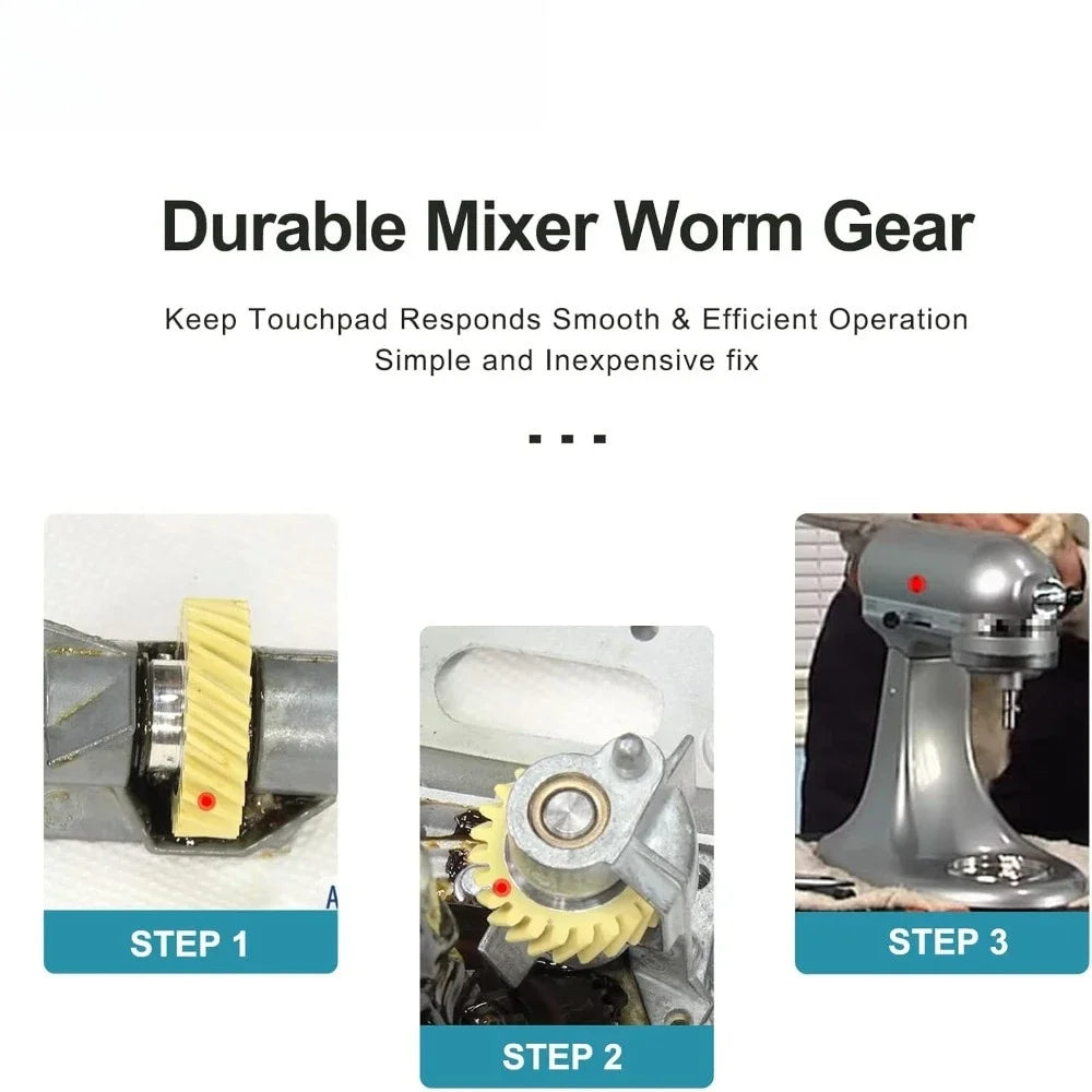 For KitchenAid's/Whirlpool and Kenmore parts carbon brush replacement W10112253 kitchen auxiliary mixer worm gear part W10380496
