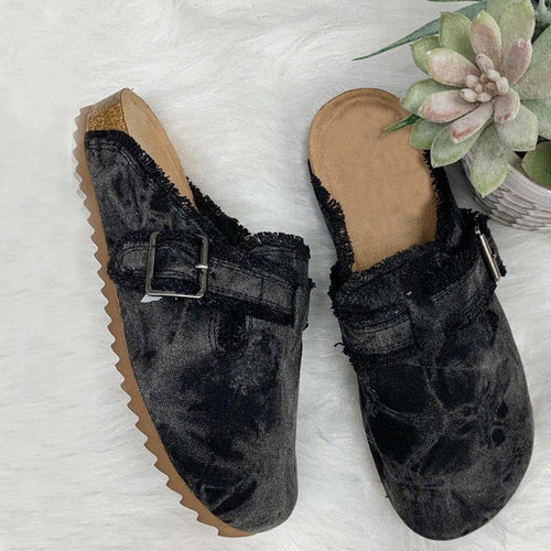 Canvas Loafe Women's Vintage Clogs