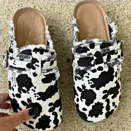 Canvas Loafer Women's Vintage Clogs