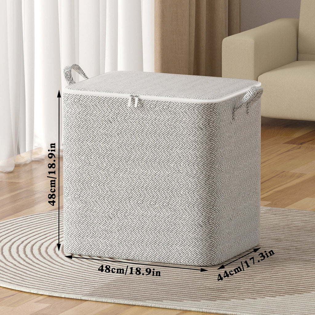 Non-woven large capacity clothing storage bag quilt storage bag bedding storage bag Multifunctional clothing packing bag