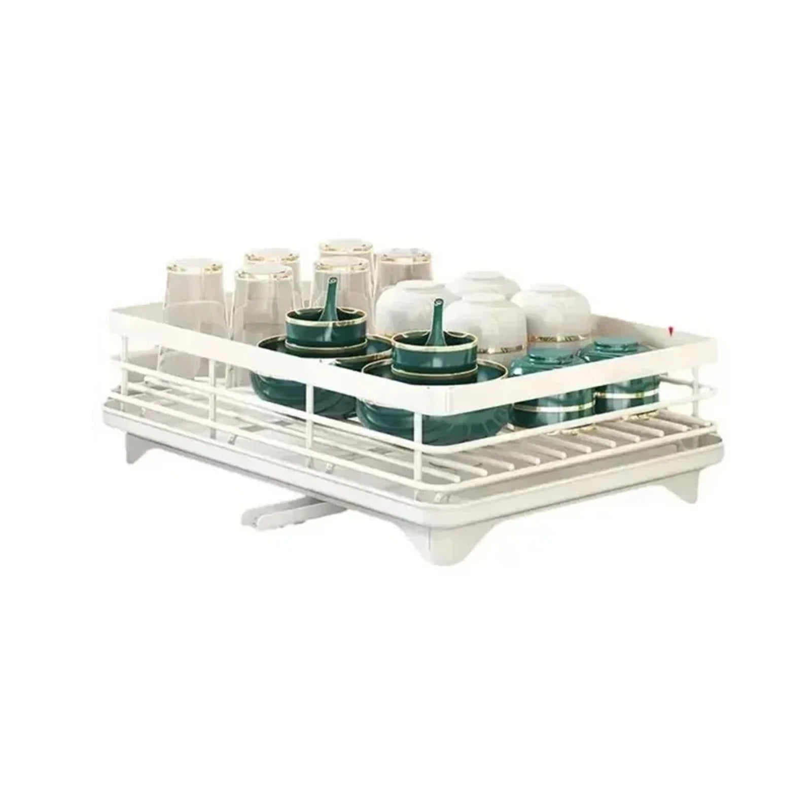 Space-saving Drain Rack Easy To Install And Durable For Small Kitchens Secador De Platos Escurridor