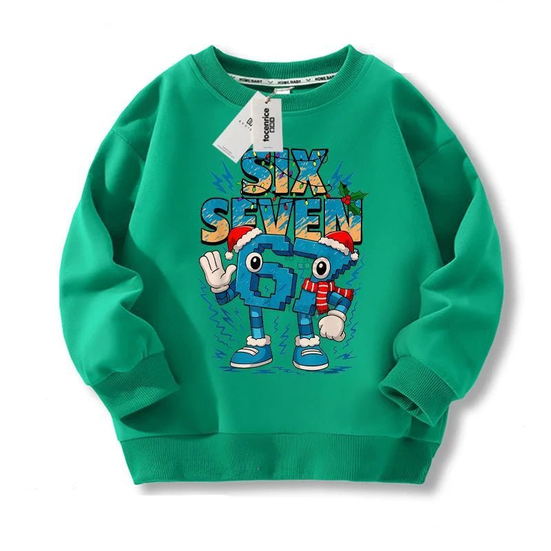Steal A Brainrot Sweatshirt Children's Hoodie Winter Keep Warm Sweatshirt Autumn Top Steal A Brainrot Hoodies For Christmats