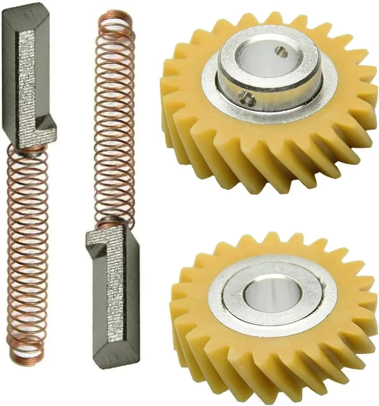 For KitchenAid's/Whirlpool and Kenmore parts carbon brush replacement W10112253 kitchen auxiliary mixer worm gear part W10380496
