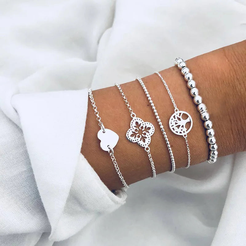 Clearance_Lucky Turkey Evil Eye Bracelet For Women Men Colorful Red Blue Eye Adjustable Metal Chain Bangles Good Luck Wealth Jew