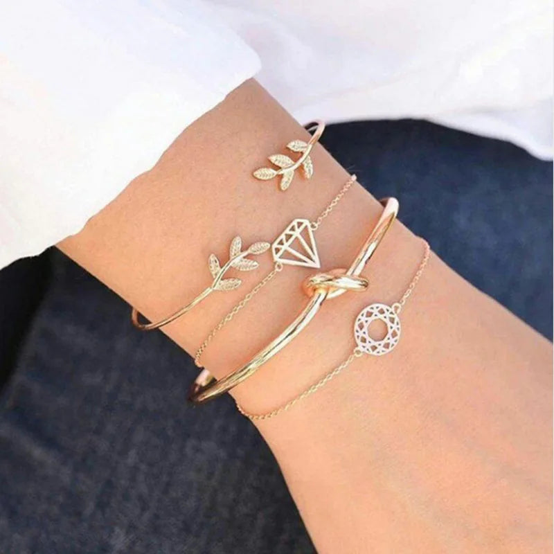 Clearance_Lucky Turkey Evil Eye Bracelet For Women Men Colorful Red Blue Eye Adjustable Metal Chain Bangles Good Luck Wealth Jew